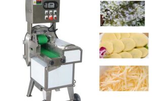 Máquina cortadora de vegetales comercial para restaurantes