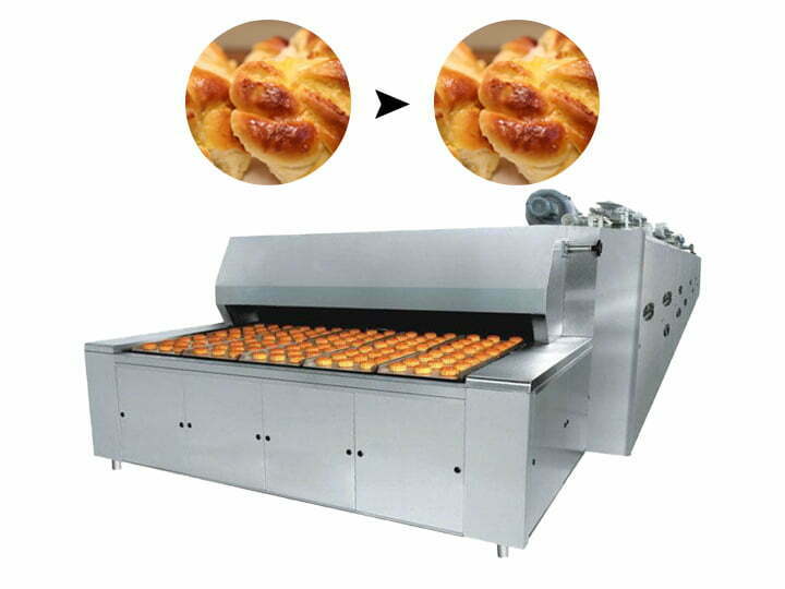 Biscuit baking tunnel oven