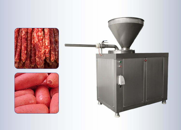 Industrial sausage stuffer machine