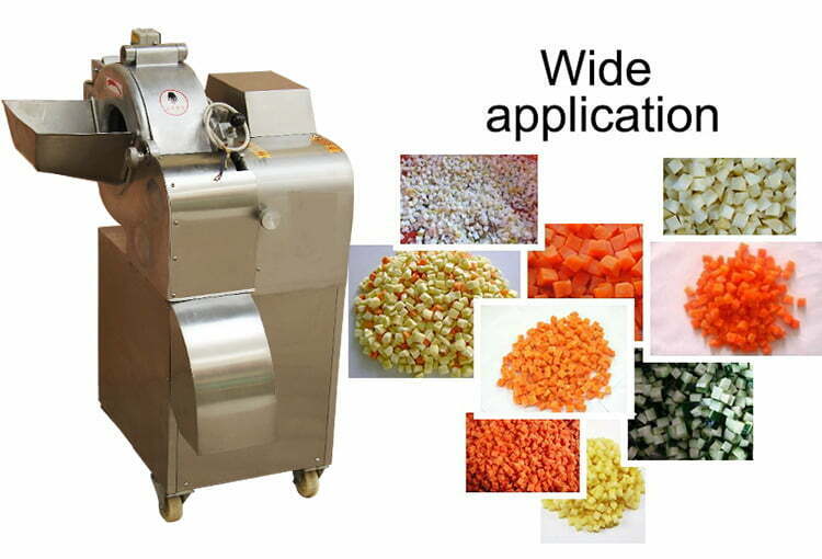 Vegetable and fruits dicing machine