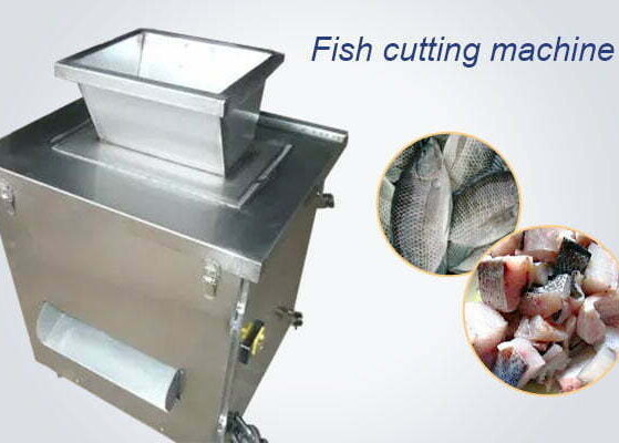 Machine automatique de découpe de poisson
