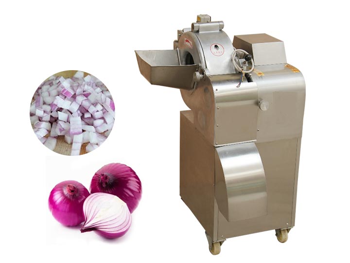 Commercial onion dicing machine