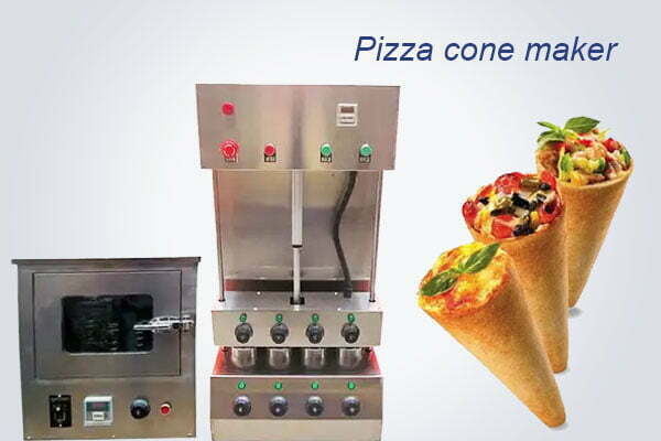 Pizza cone maker machine