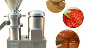 Colloid mill peanut butter grinding machine