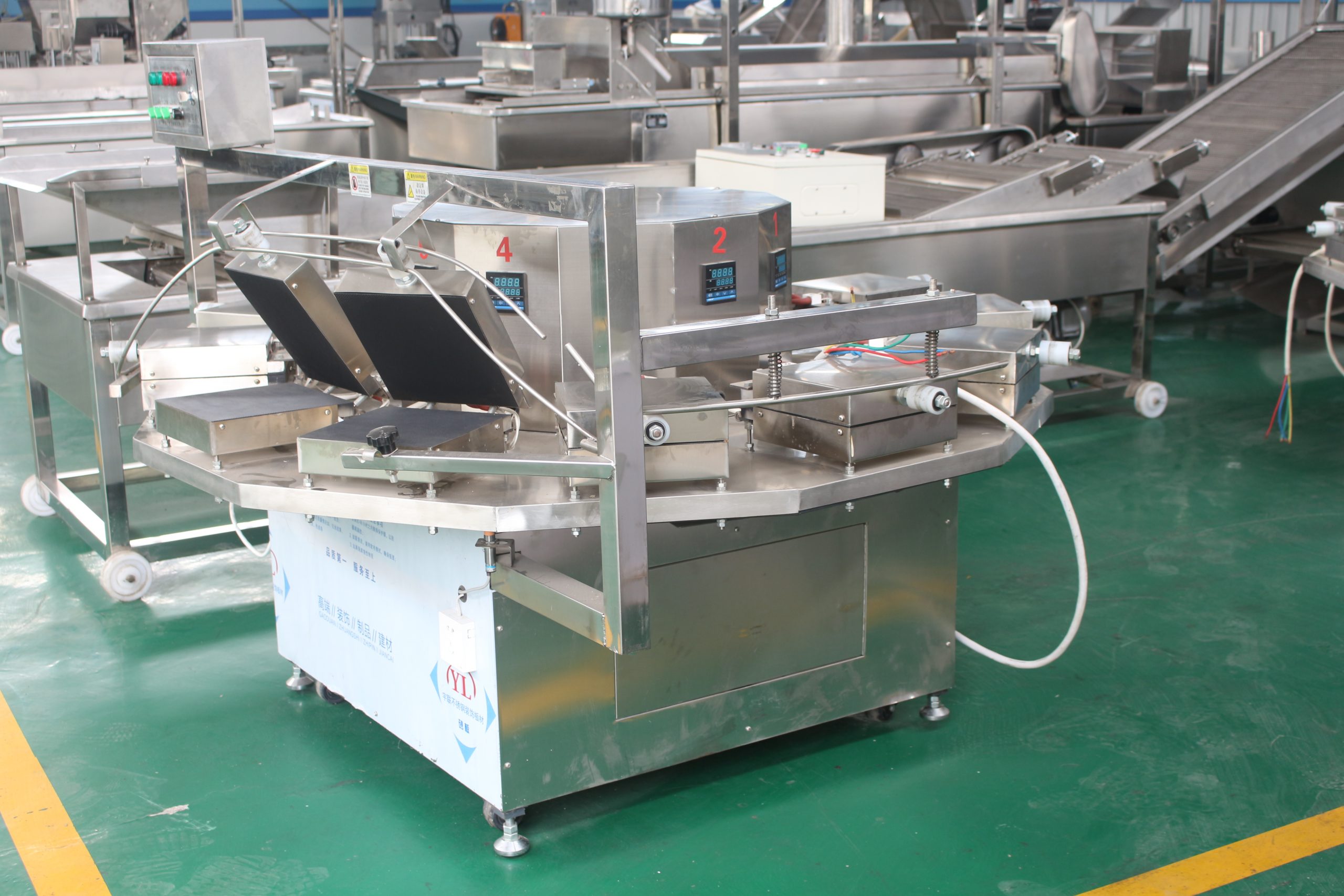 Commercial crispy biscuit roll machine