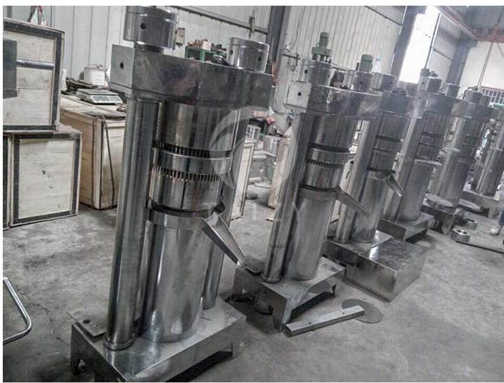 Hydraulic oil press machine export to austria