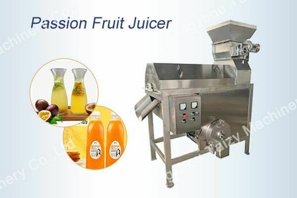 Passion fruit juicer machine