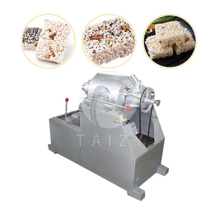 Airflow grain puffing machine