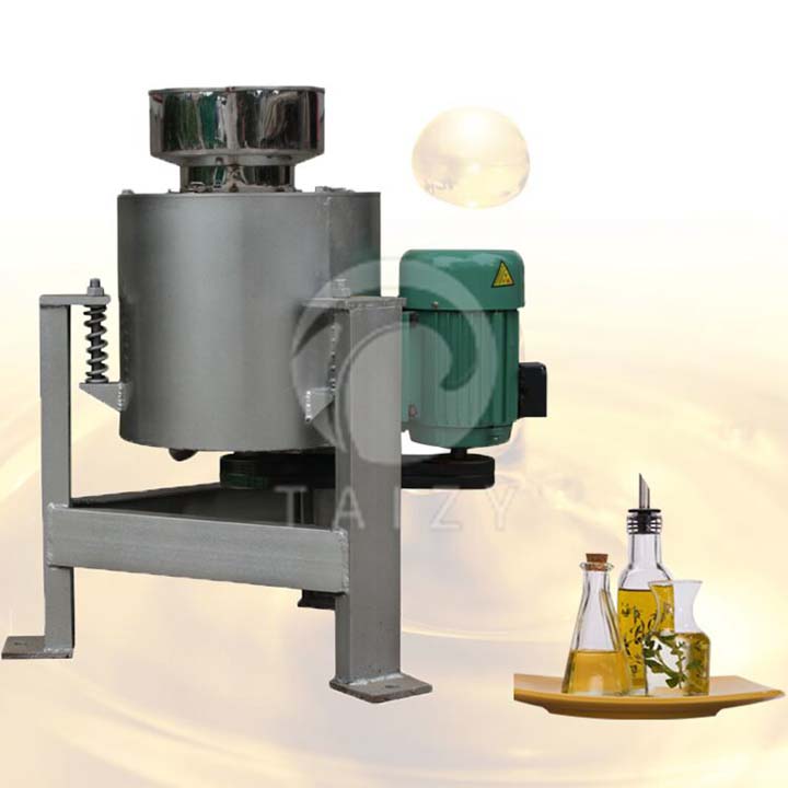Centrifugal oil cleaning machine