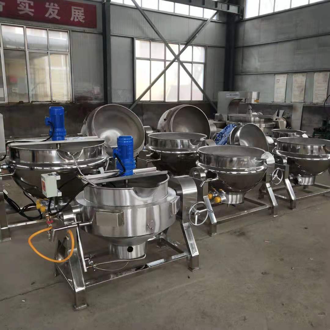 Steam jacketed kettle and steam jacketed kettle