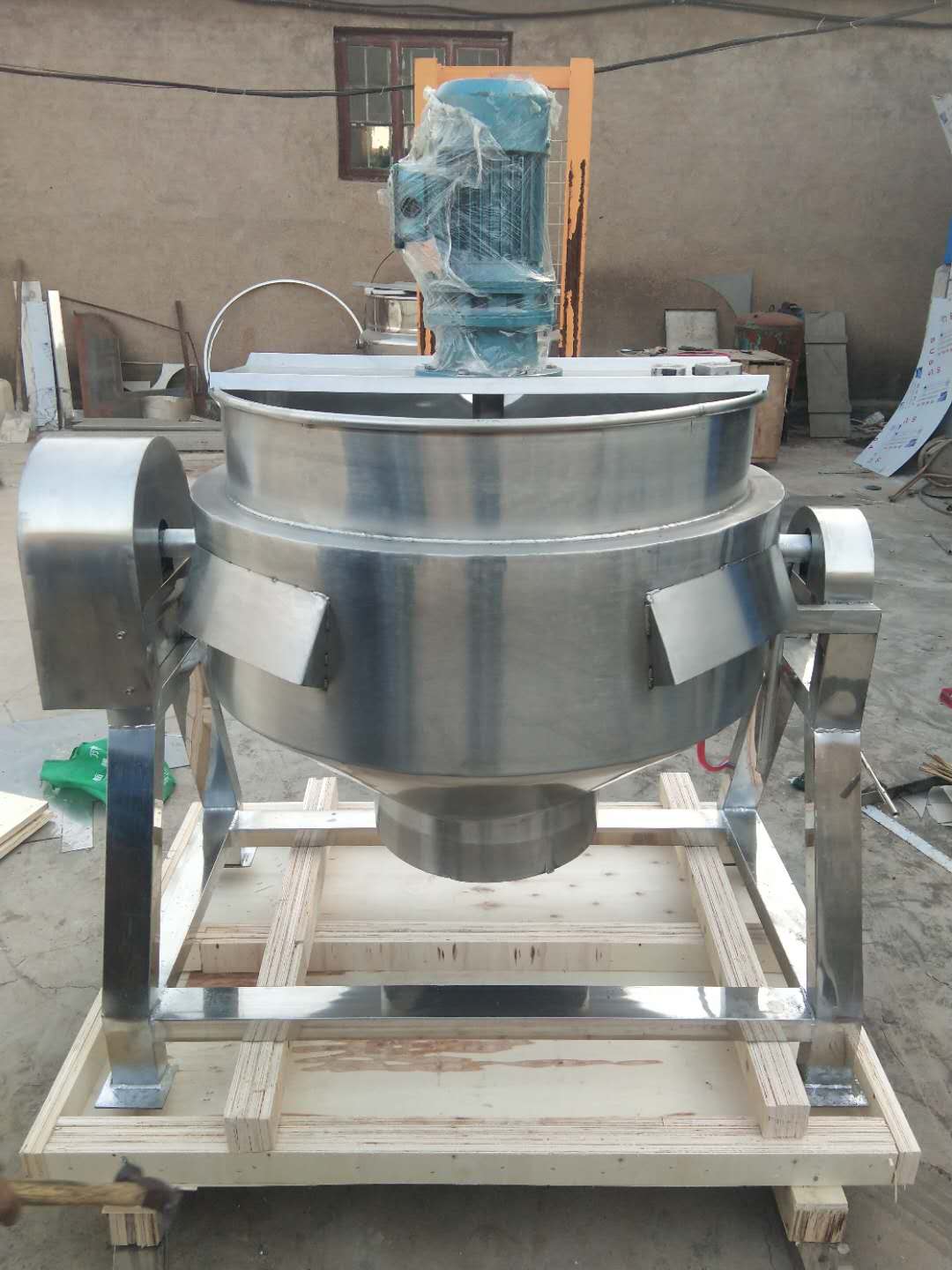 Steam jacketed kettle deliver to philippines