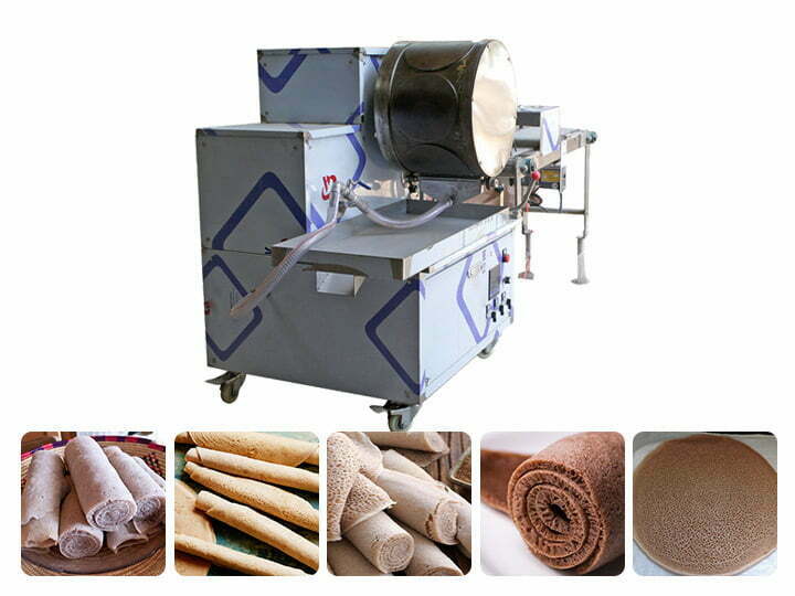Ethiopian automatic injera making machine