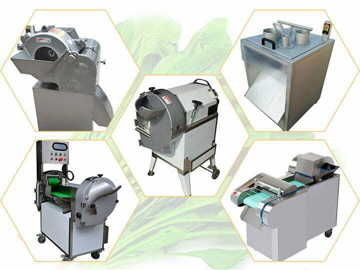 5types of vegetable cutting machines