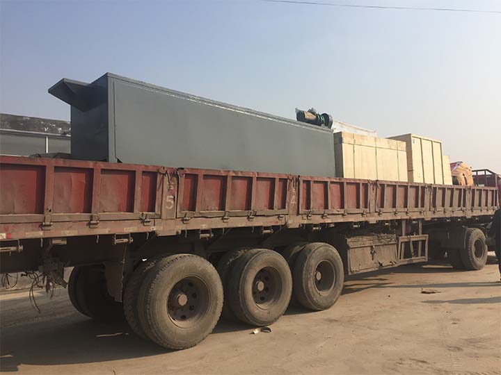 Cashew nut processing machine delivery picture