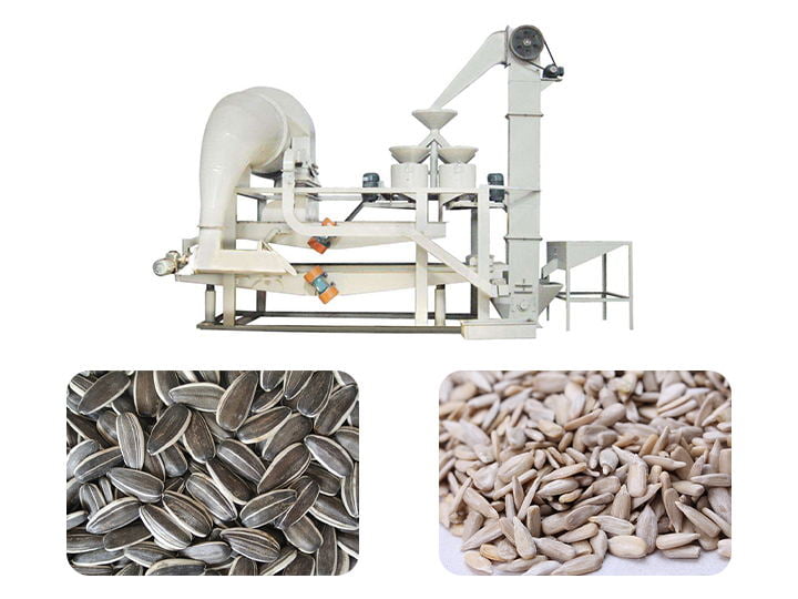 How to shell sunflower seed