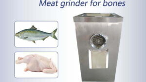 Commercial meat grinder machine for bones