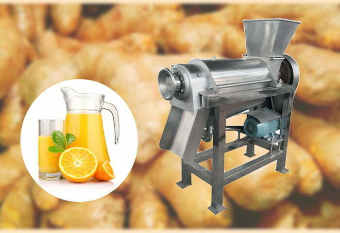 Commercial ginger juice extractor machine