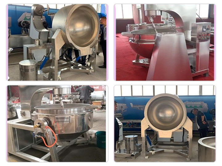 Jacketed cooking kettle factory